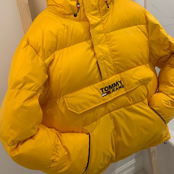 90’s Vintage Style Super Puff Tommy Hilfiger Puffer Winter Jacket - Picture 2 of 5